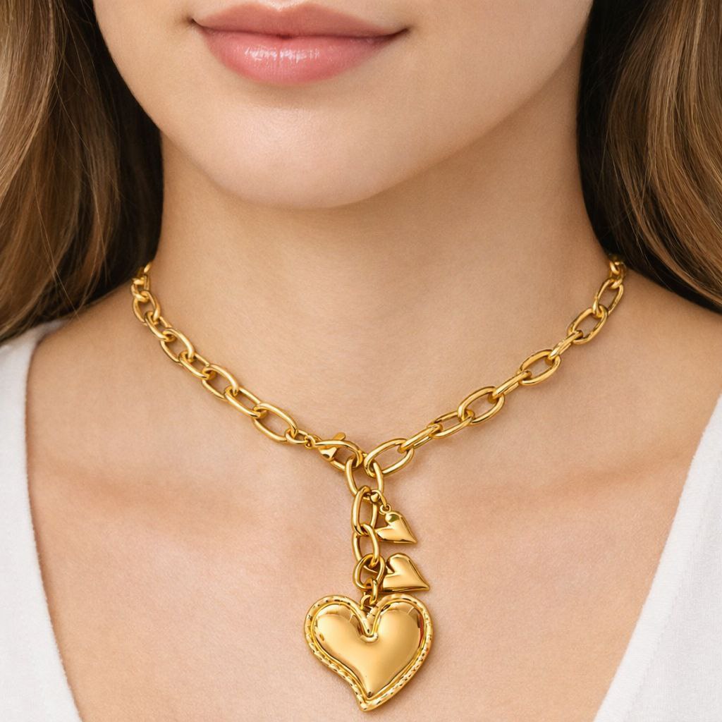 Collar Latido Dorado