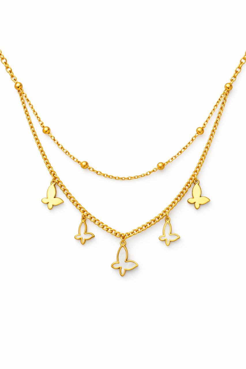 Collar Alas Doradas