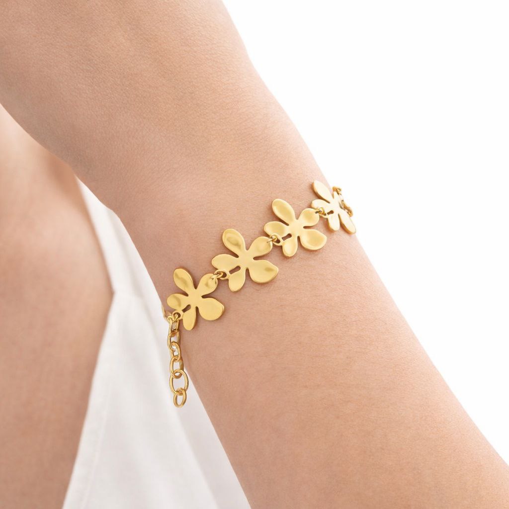 Pulsera Jardín Dorado