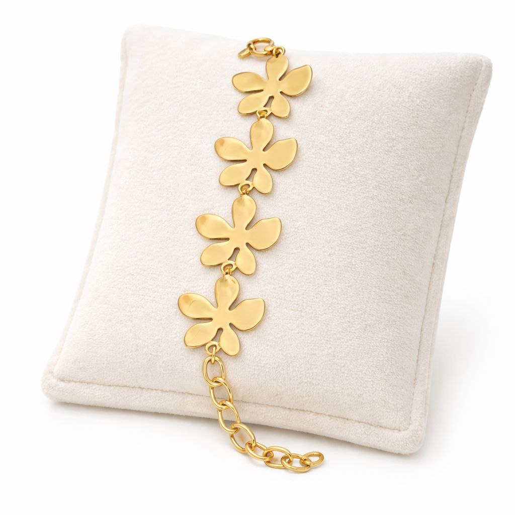 Pulsera Jardín Dorado