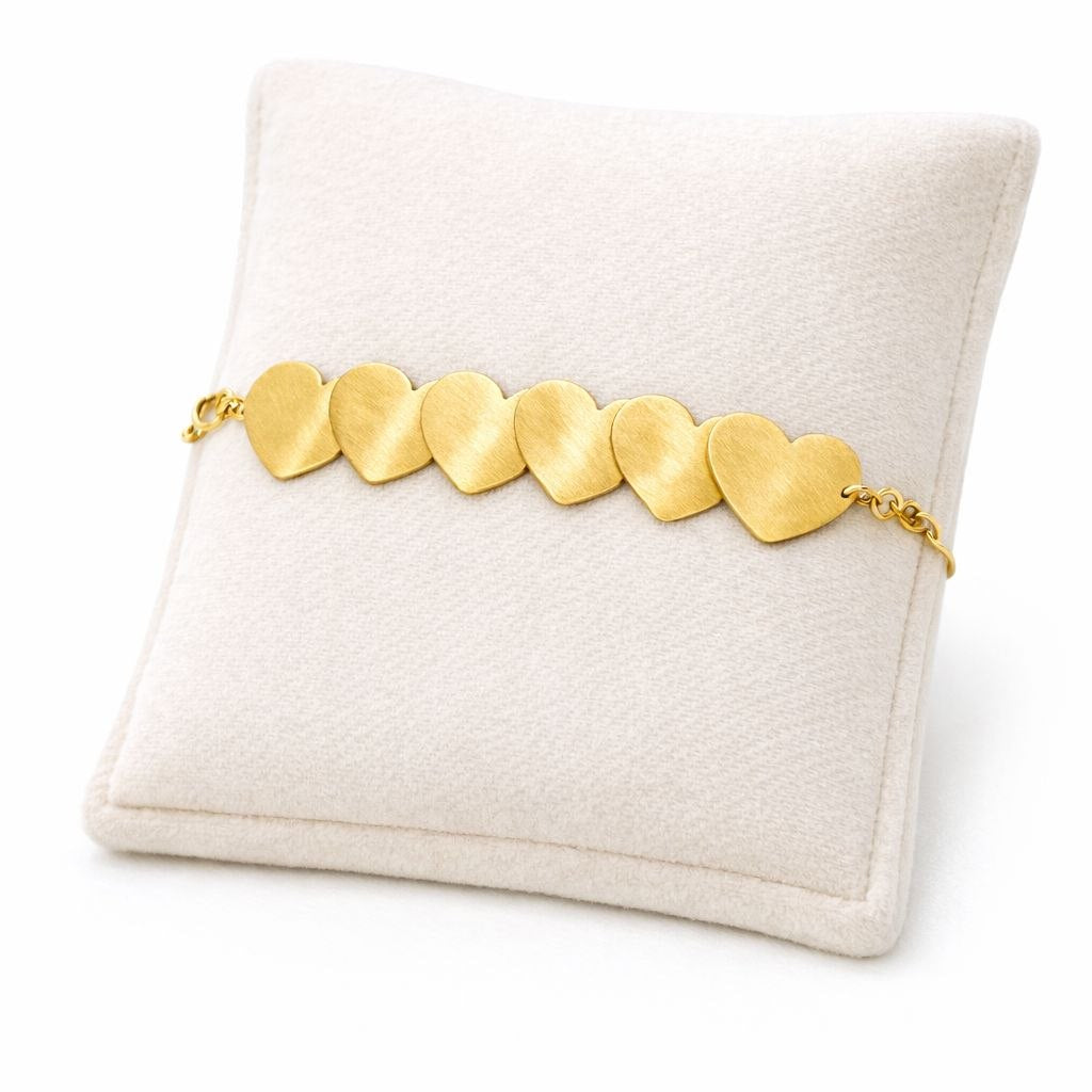 Pulsera Corazones Eternos