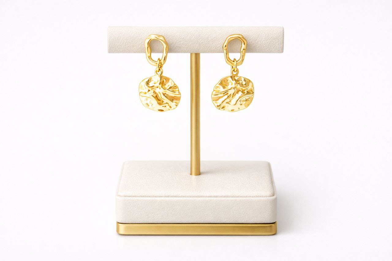 Pendientes Aura Dorada