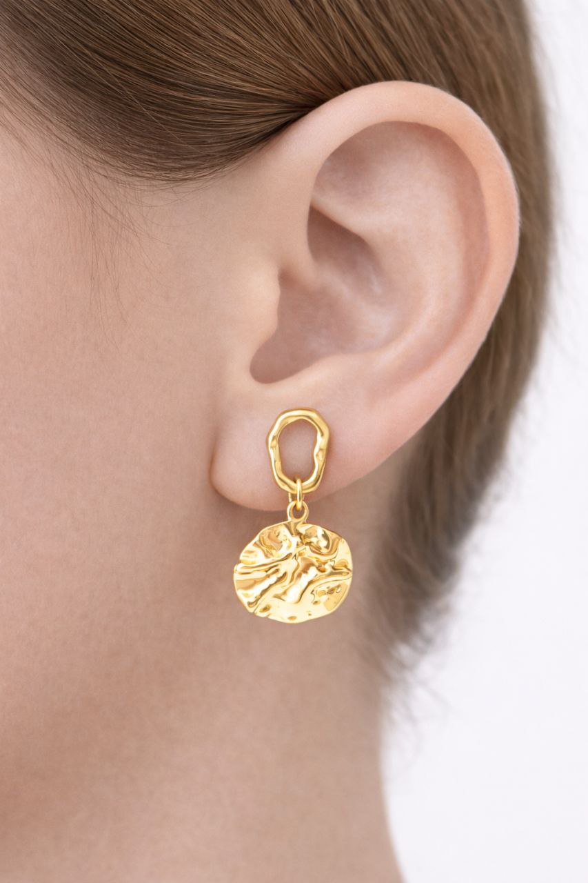 Pendientes Aura Dorada