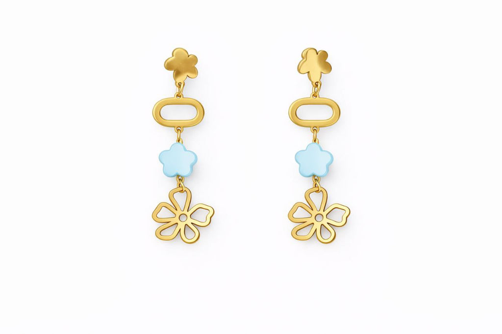 Pendientes Flora