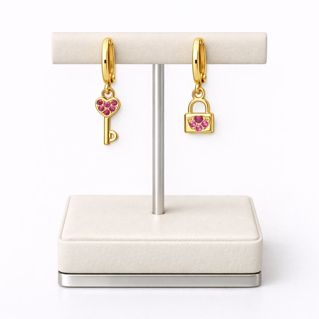 Pendientes Love Lock