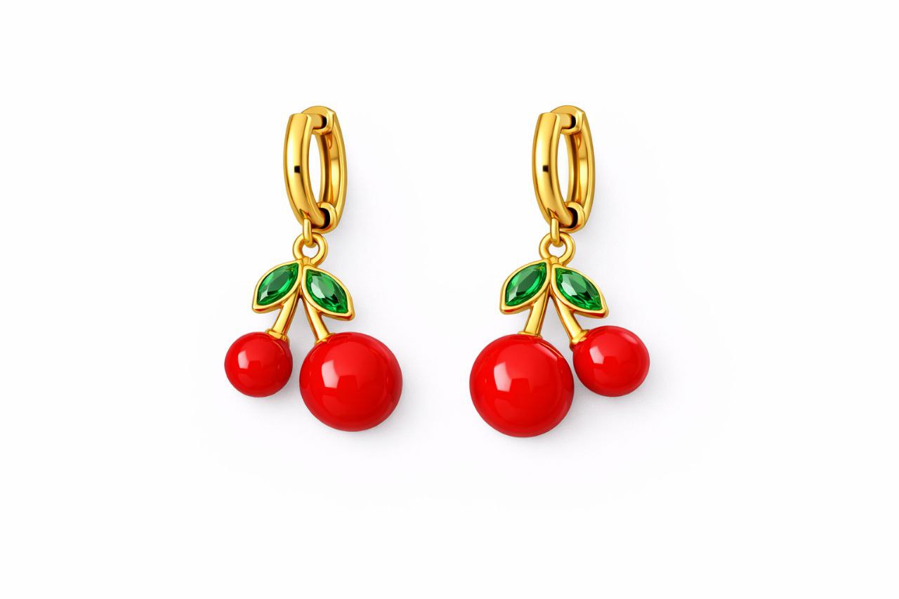 Pendientes Cherry Pop